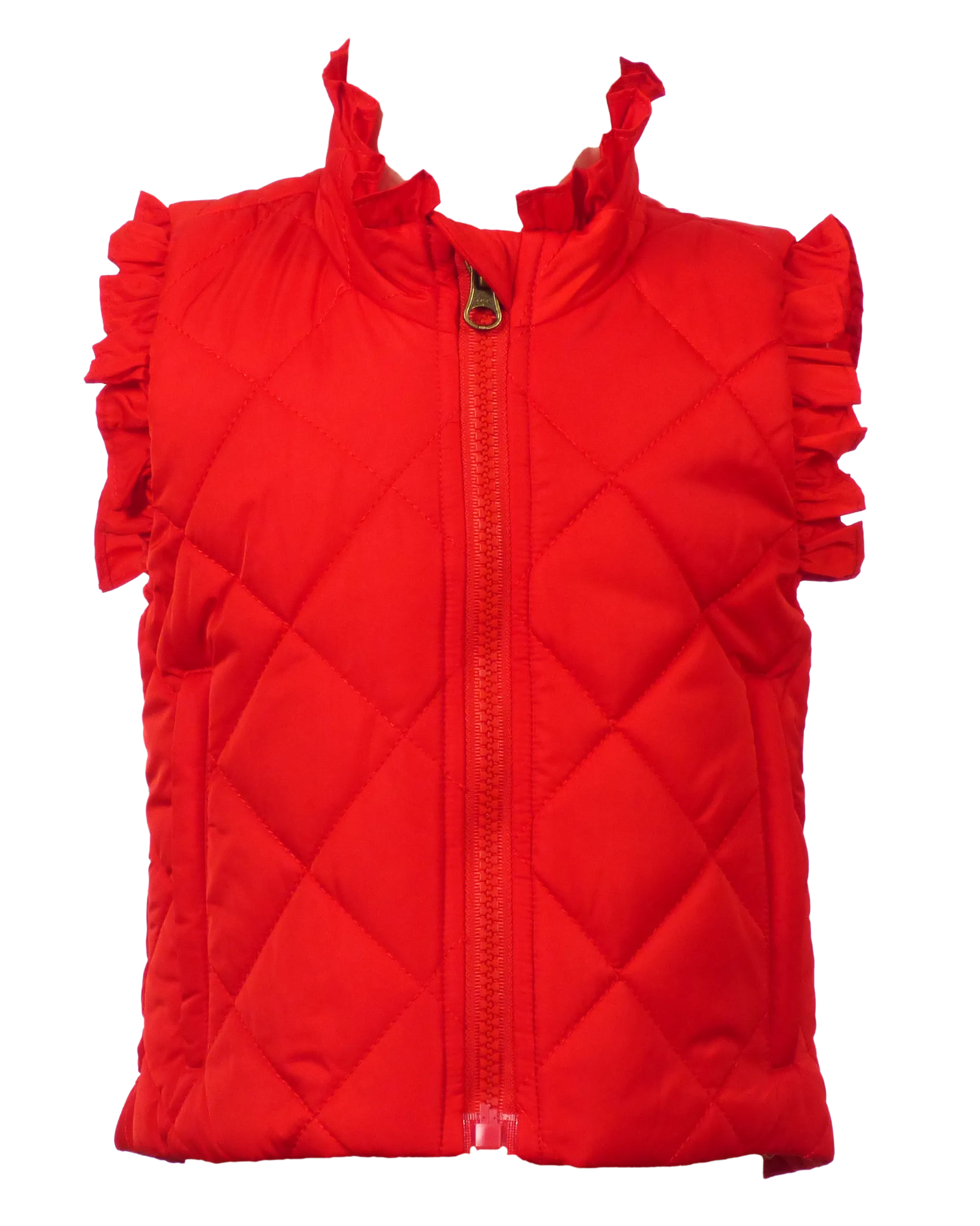Vera Vest with Ruffle