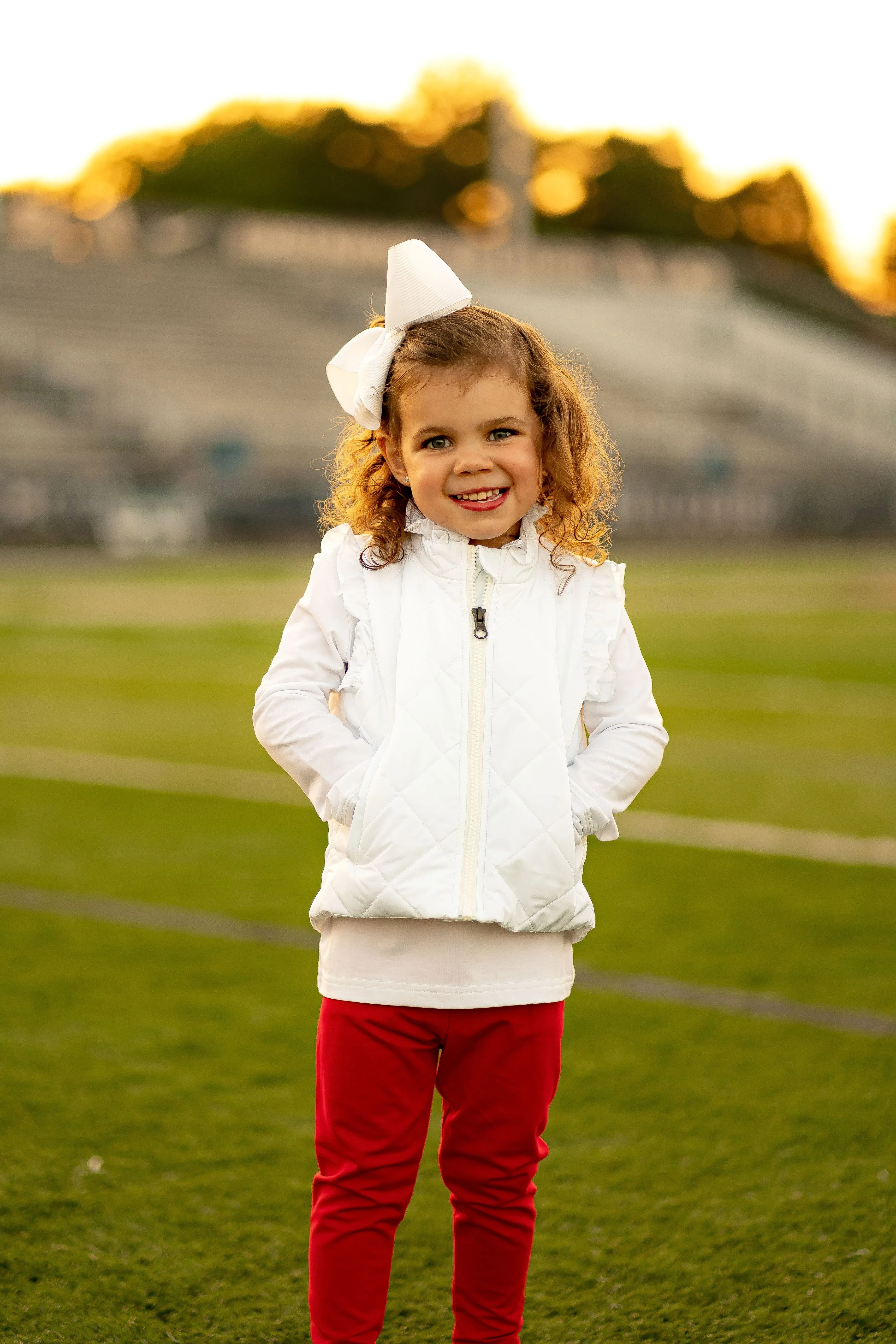 Vera Vest with Ruffle