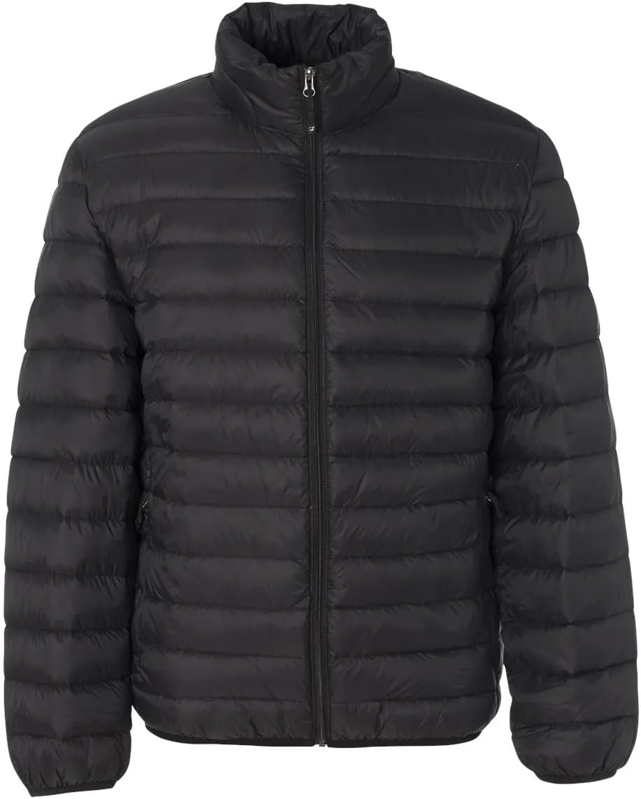 Weatherproof 15600 Mens Packable Down Jacket44; Black44; Extra Large