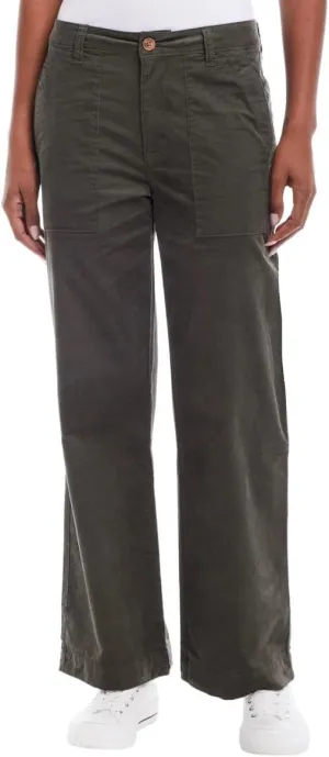 Weatherproof Vintage Ladies' Wide Leg Corduroy Pant