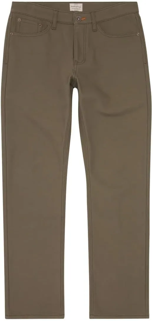 Weatherproof Vintage Men??s Bonded Fleece Lined Canvas Pant