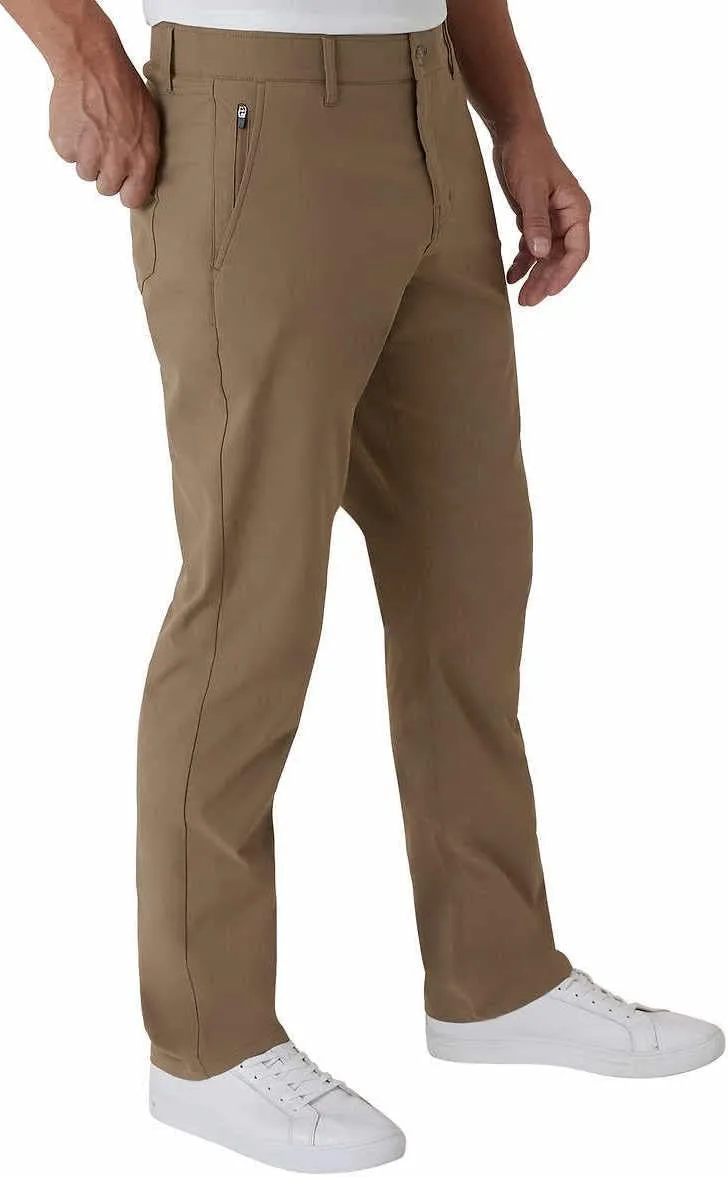 Weatherproof Vintage Men's Performance Weather-Flex Flex Flatfront Pant