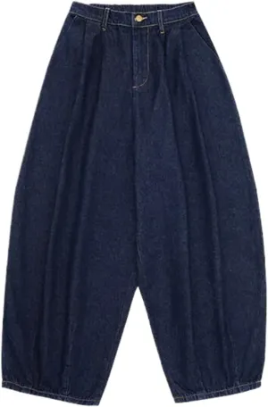 Wide Leg Jeans for Men Loose Casual Harem Denim Jeans Pants Japanese Harajuku Streetwear Jeans Trousers
