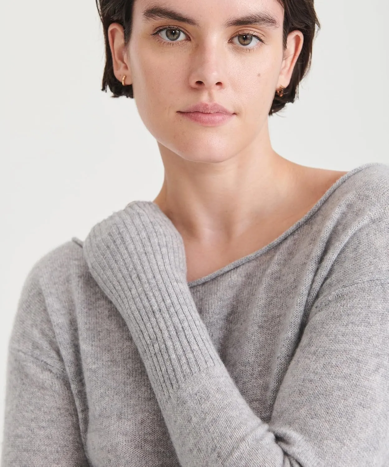 Women's Cashmere Boatneck Sweater