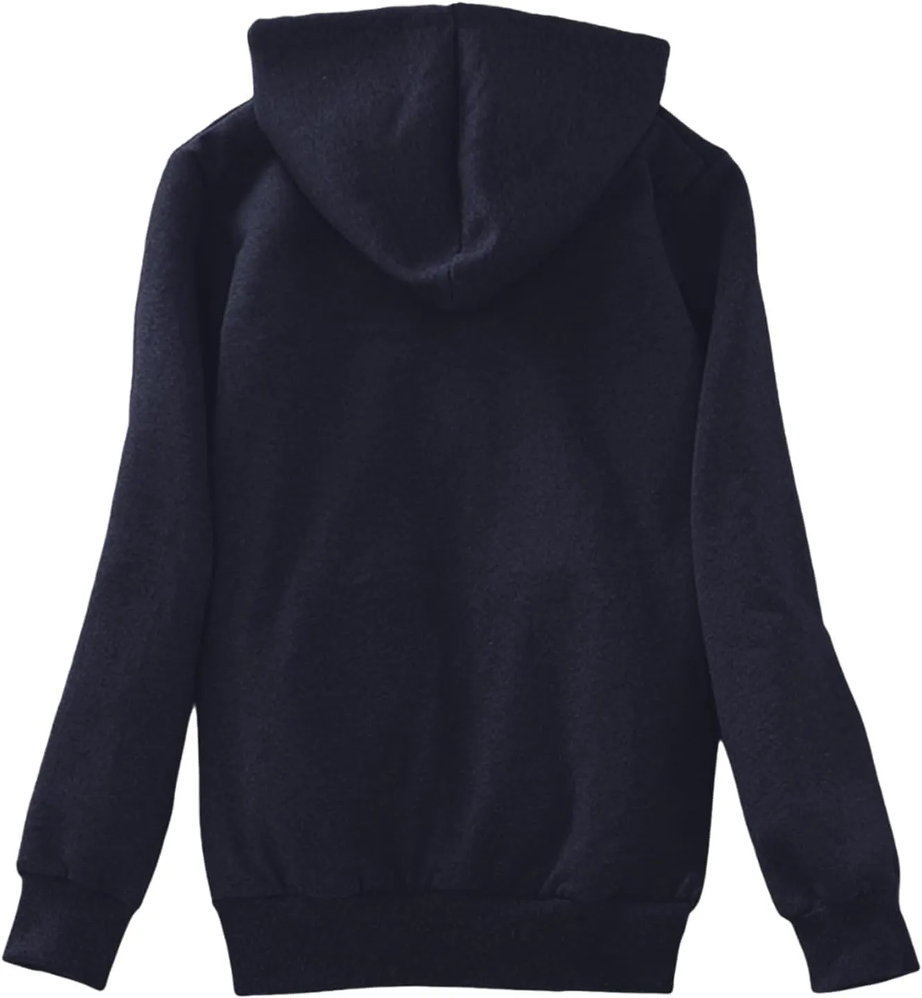 Women's Fleece Hoodies Zip Up Drawstring Long Sleeve Sweater Coat With Pocket Oversized Warm Soft Loose Fit Outfits