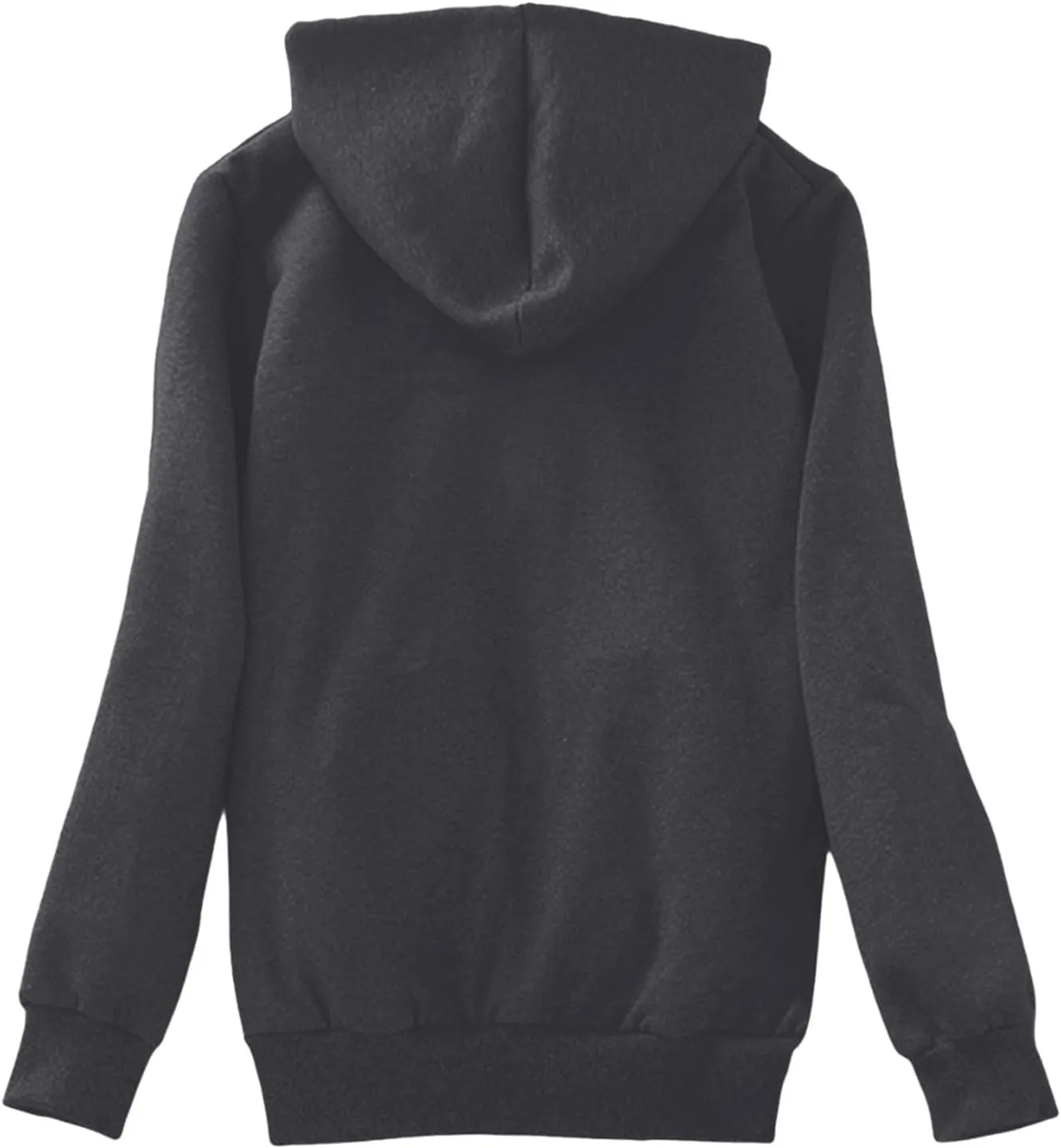 Women's Fleece Hoodies Zip Up Drawstring Long Sleeve Sweater Coat With Pocket Oversized Warm Soft Loose Fit Outfits