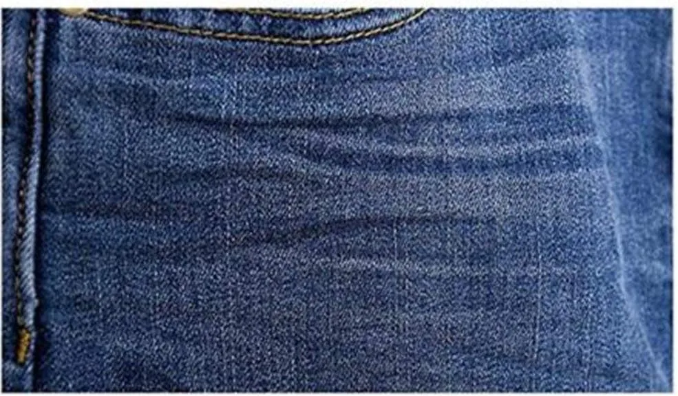 Women's Maxi Pencil Jean Skirt- High Waisted A-Line Long Denim Skirts for Ladies- Blue Jean Skirt