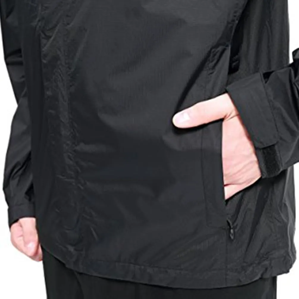 Womens Raincoat Lightweight Rain Jackets Outdoor Waterproof Hooded Windbreaker
