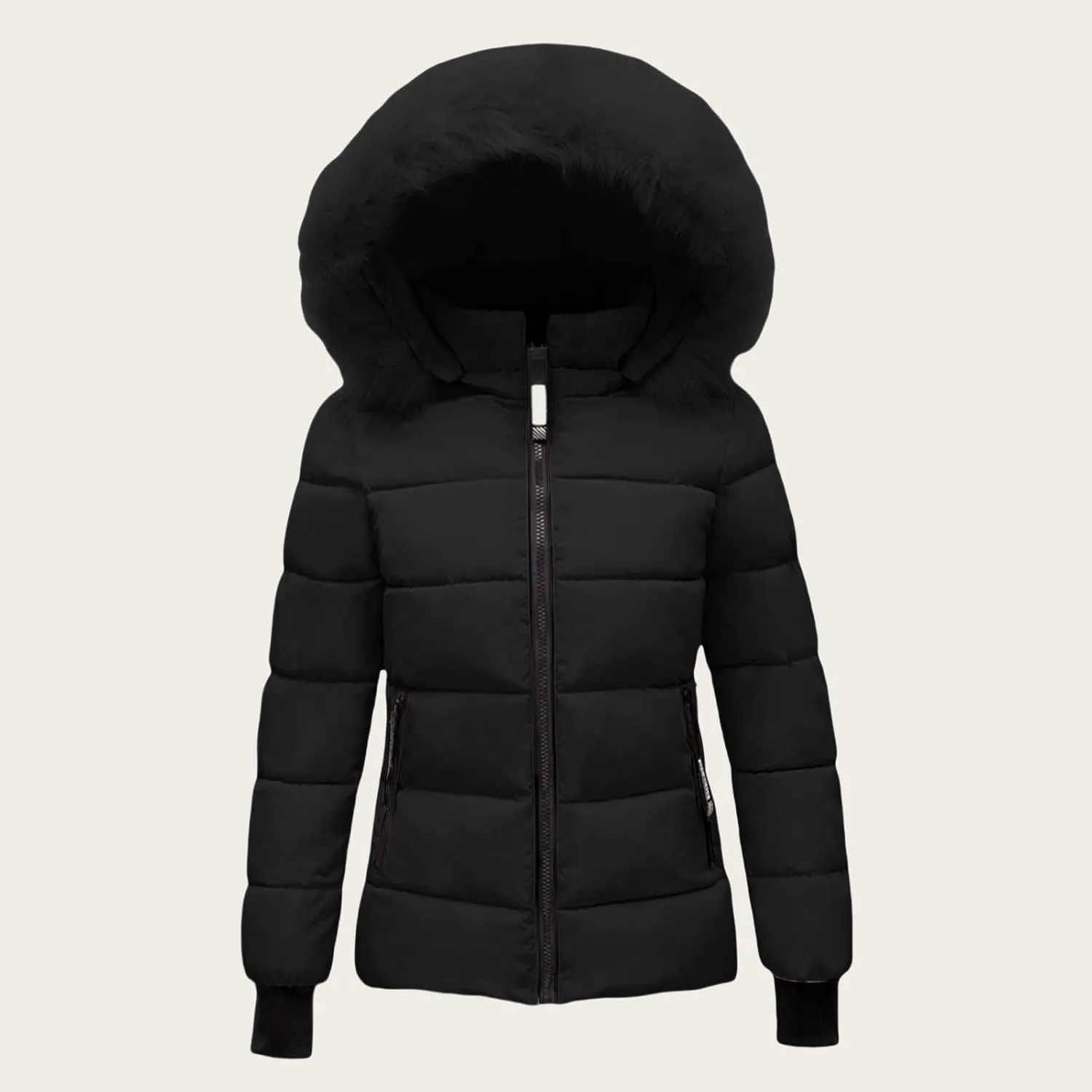 Womens Winter Windproof Warm Down Coats Thicken Parka Overcoat Puffer Qulited Jacket with Removable Hood