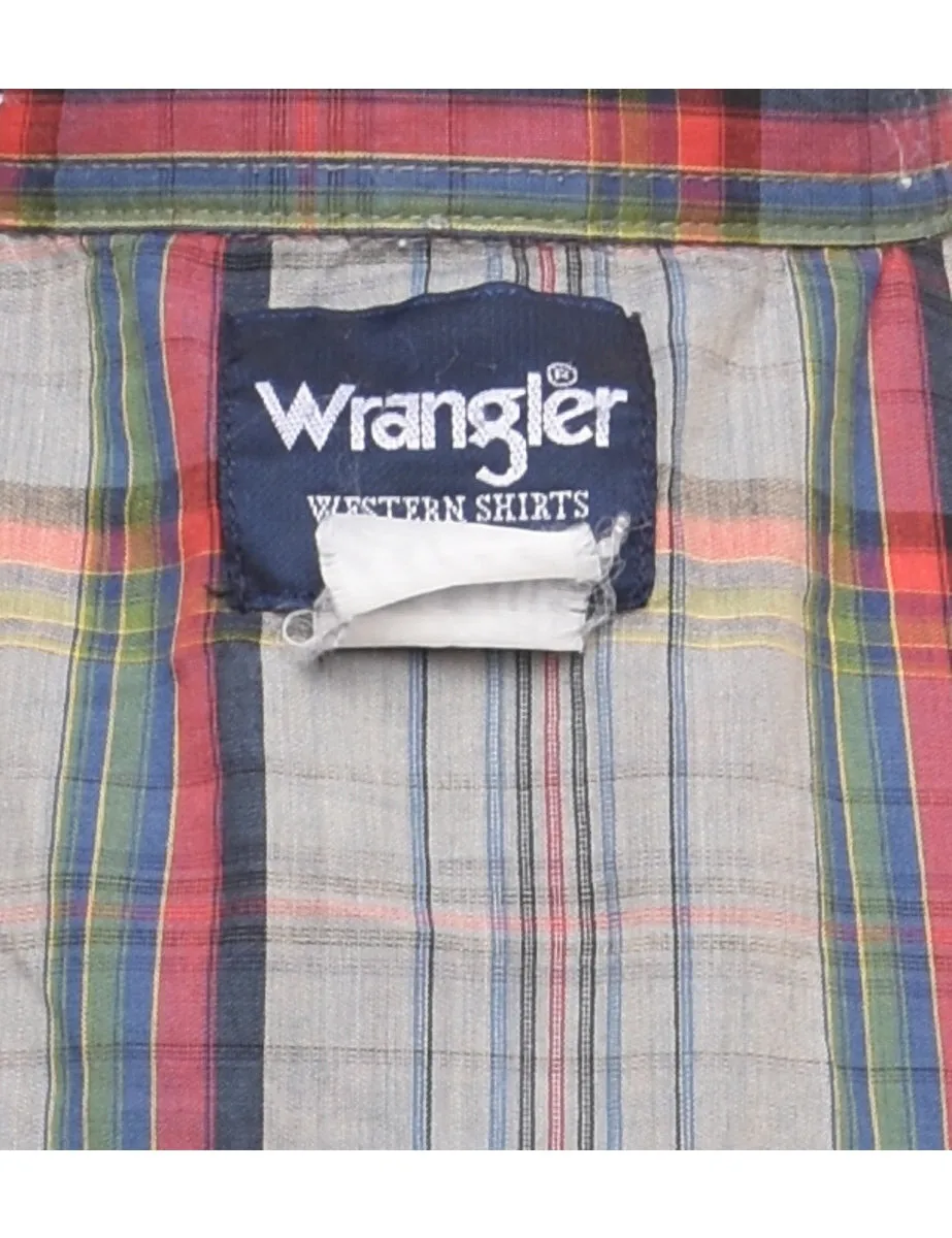 Wrangler Multi-Colour Checked Shirt - M