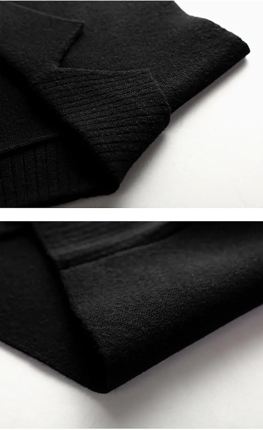 yoeasy Men's Cashmere Wool Blended Button Vest Relax Fit Lightweight V-Neck Sweater Cardigan Sweater
