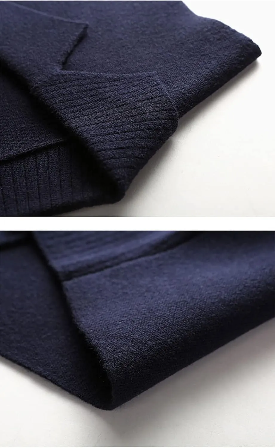 yoeasy Men's Cashmere Wool Blended Button Vest Relax Fit Lightweight V-Neck Sweater Cardigan Sweater