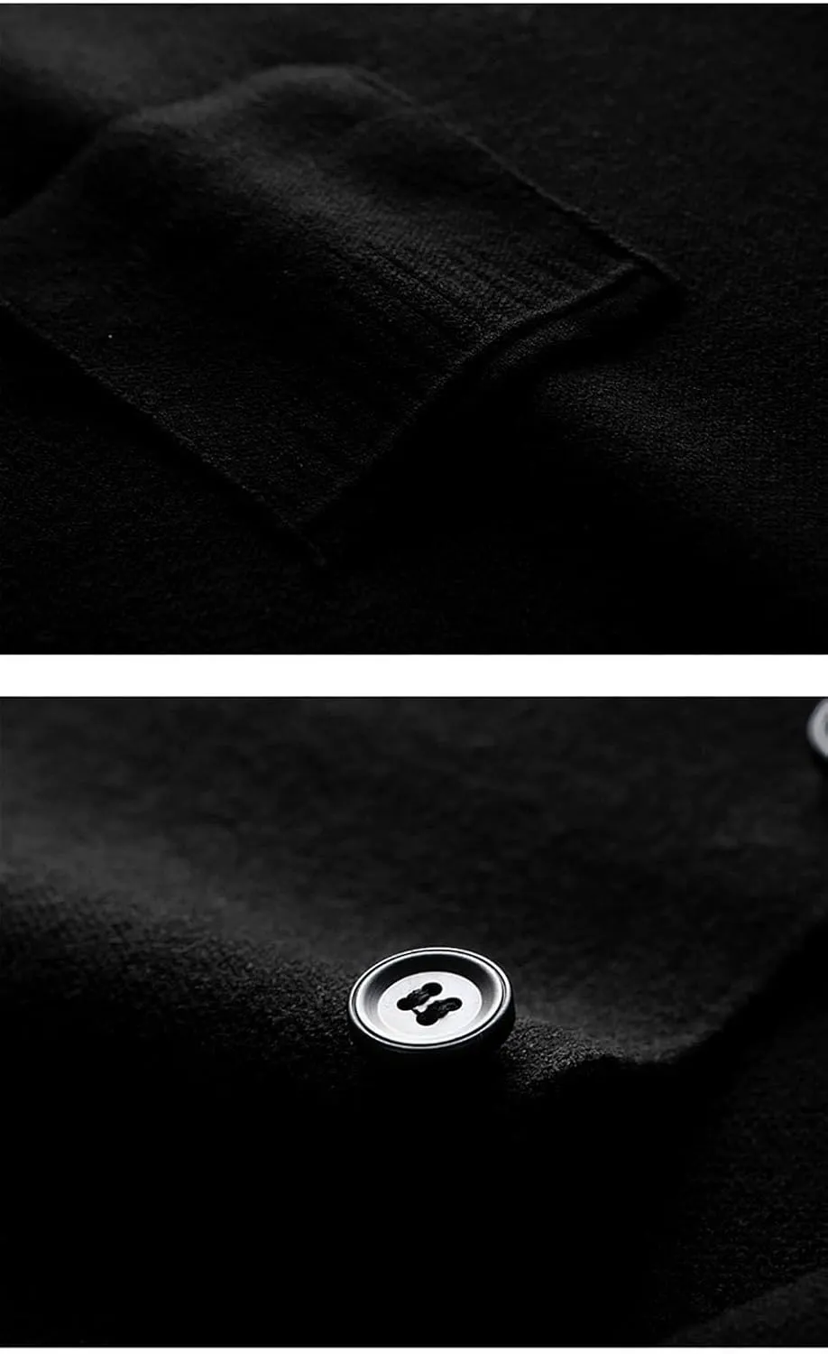 yoeasy Men's Cashmere Wool Blended Button Vest Relax Fit Lightweight V-Neck Sweater Cardigan Sweater