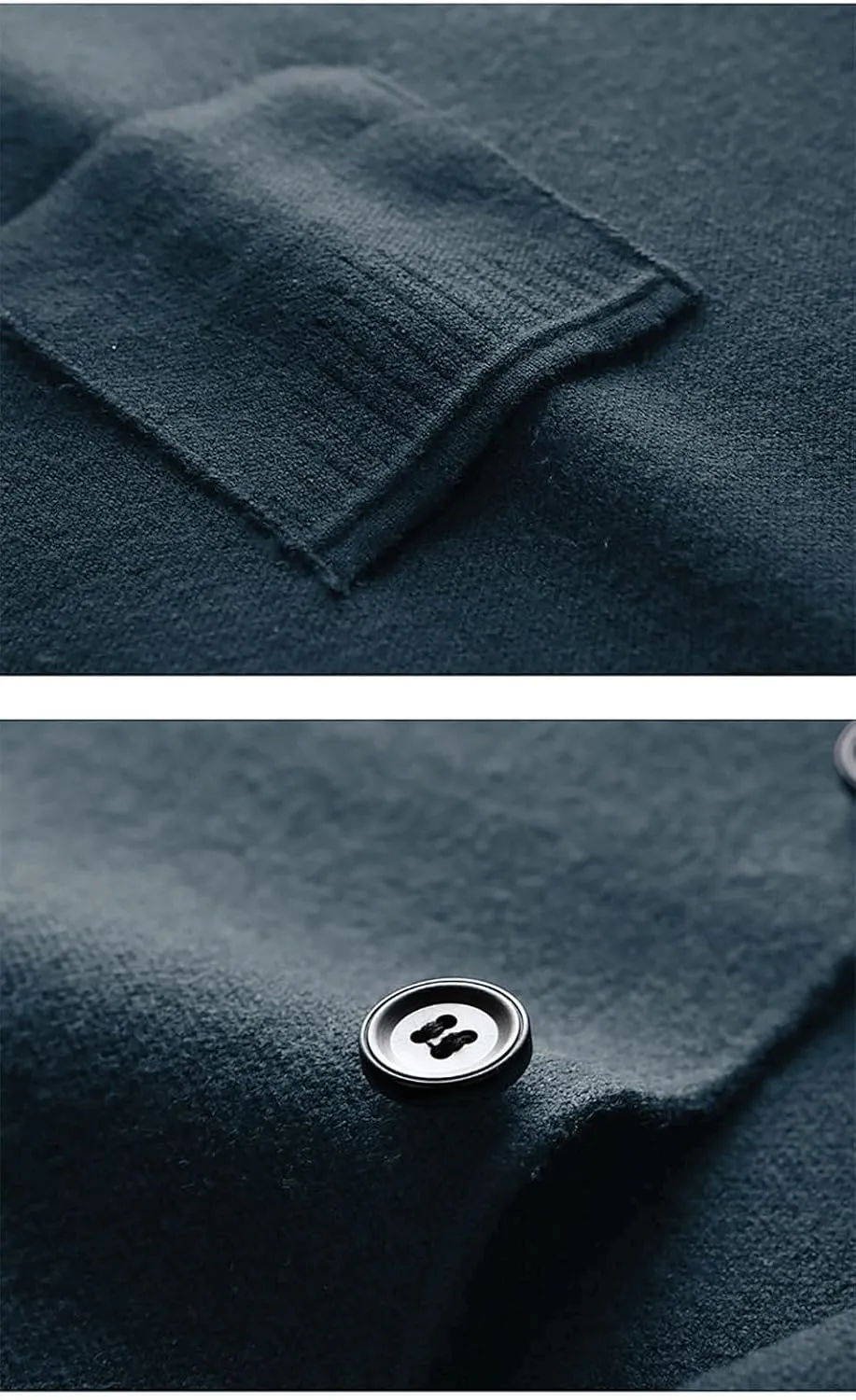 yoeasy Men's Cashmere Wool Blended Button Vest Relax Fit Lightweight V-Neck Sweater Cardigan Sweater