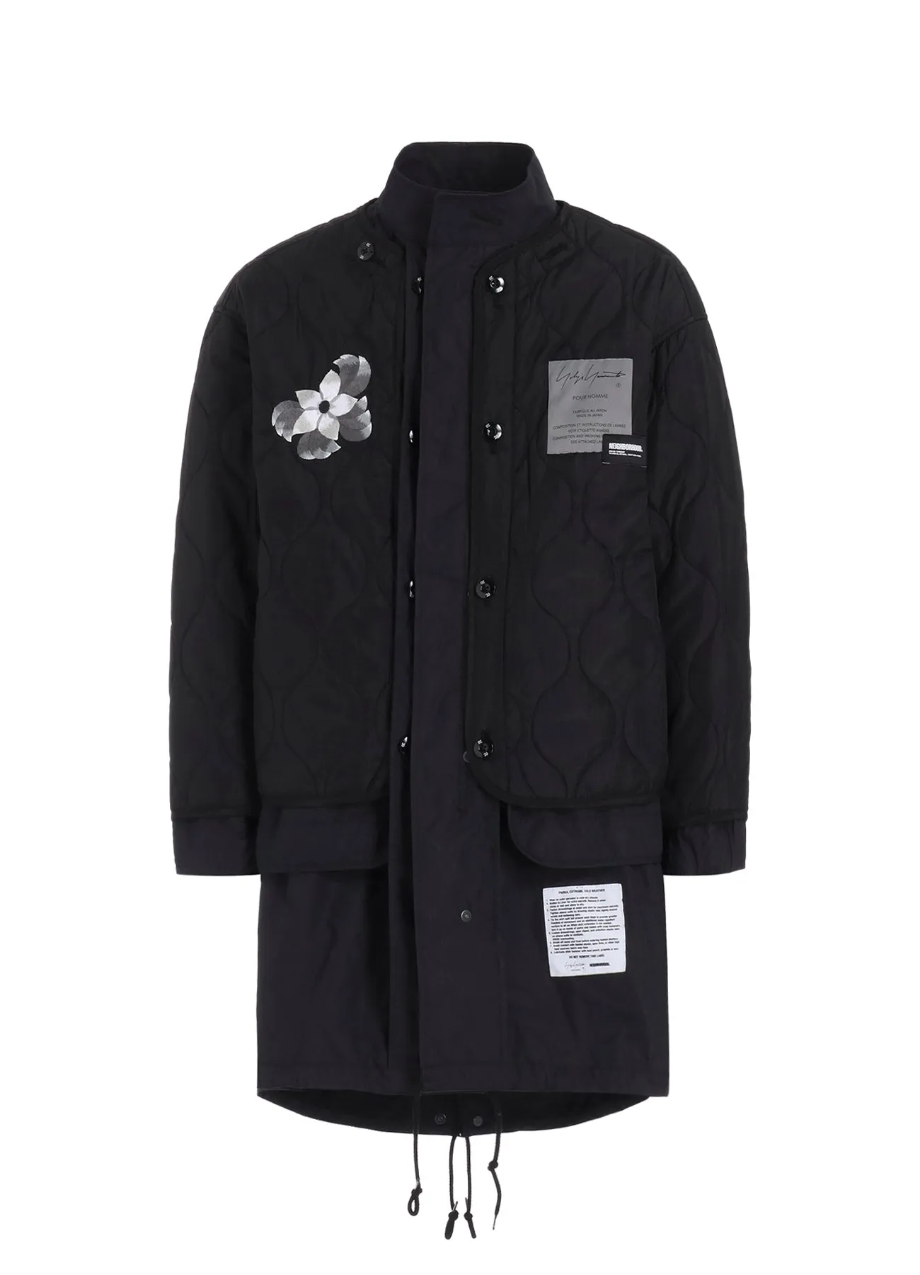 Yohji Yamamoto x NEIGHBORHOOD FIELD PARKA SHELL&LINER