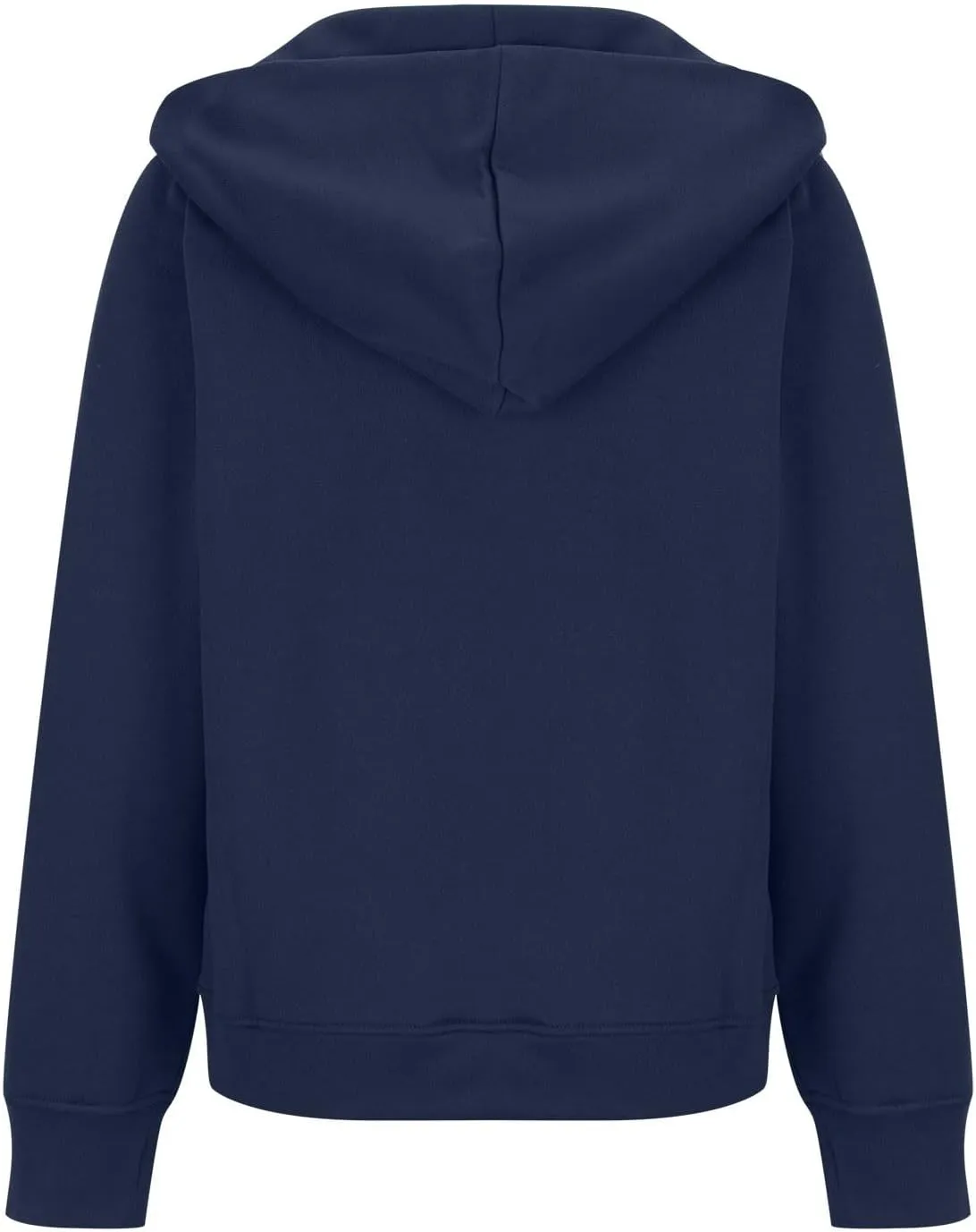 Zip Up Hoodie for Women Long Sleeve Zip Up Lightweight Sweatshirts Casual Loose Fit Plain Hoodie with Thumb Hole