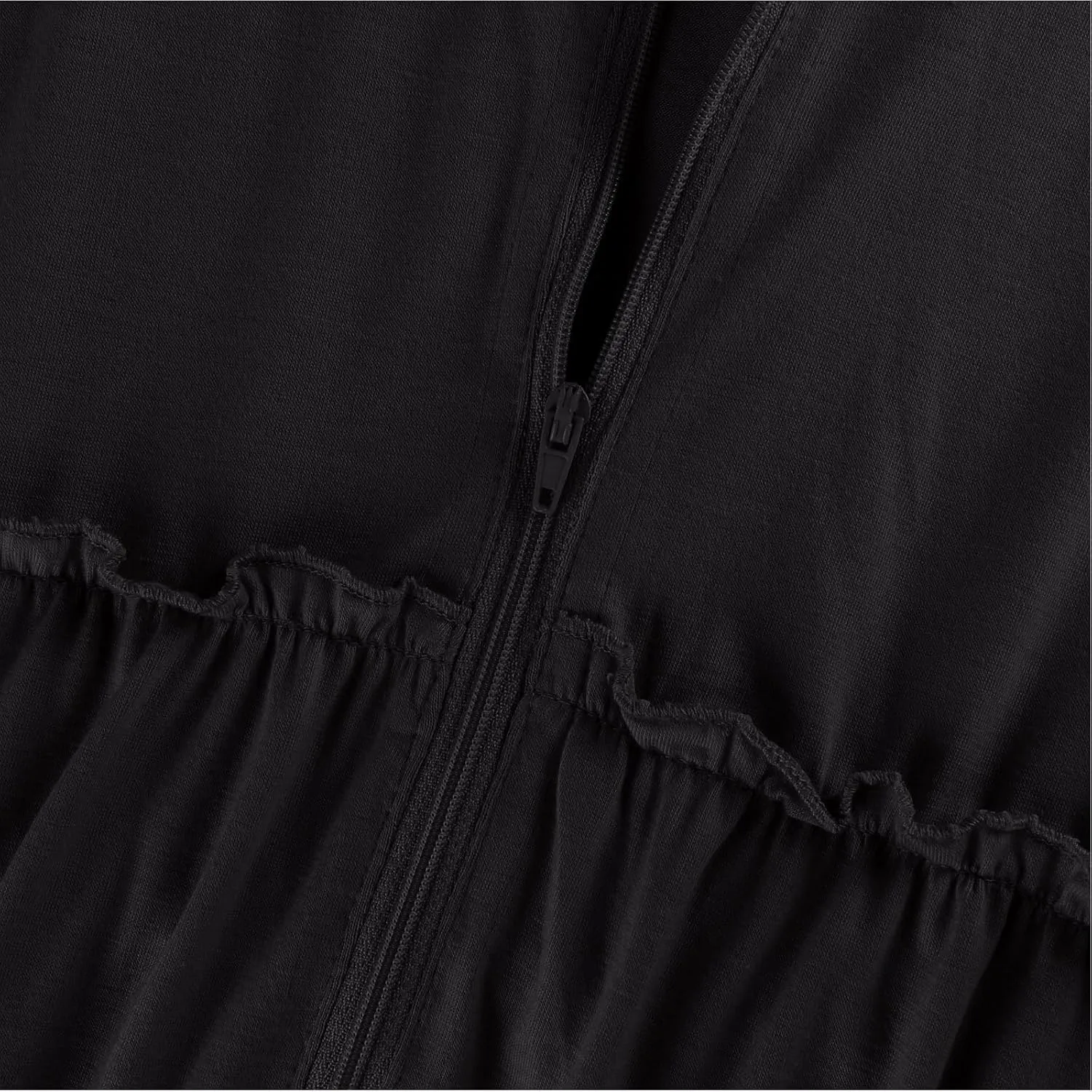 Zip Up Hoodie Women Casual Lightweight Athletic Sweat Peplum Zip Up Jackets Cute Tiered Ruffle Sweatshirt Hoodies
